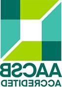 Logo of the accrediting association AACSB